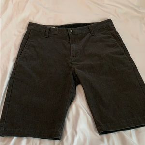 Volcom shorts dark gray Sz 29. Really nice!!